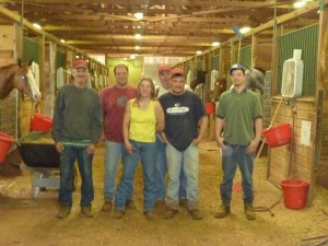 Stacey C Hill Training stable staff Remington Park